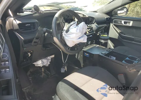 2022 Ford Explorer Police Interceptor from USA, damaged, VIN 1FM5K8AB7NGA07665